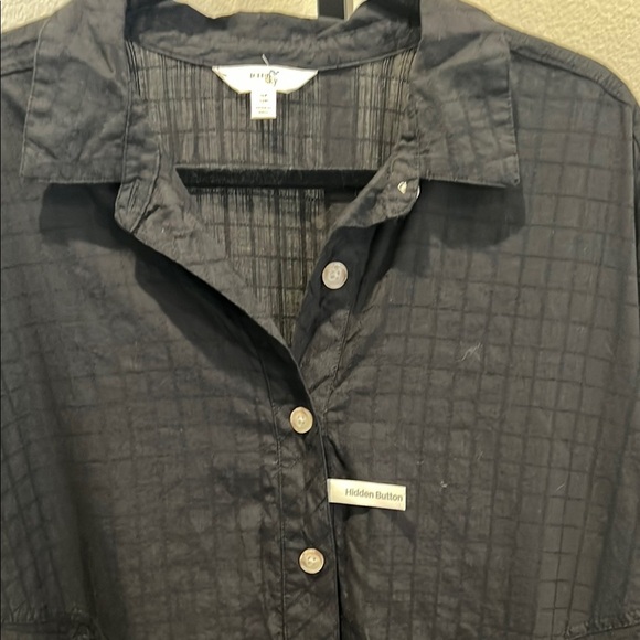 Terra & Sky Black Textured Dress - Picture 4 of 4